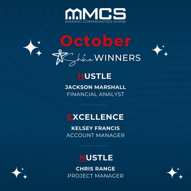 October SHINE WINNERS