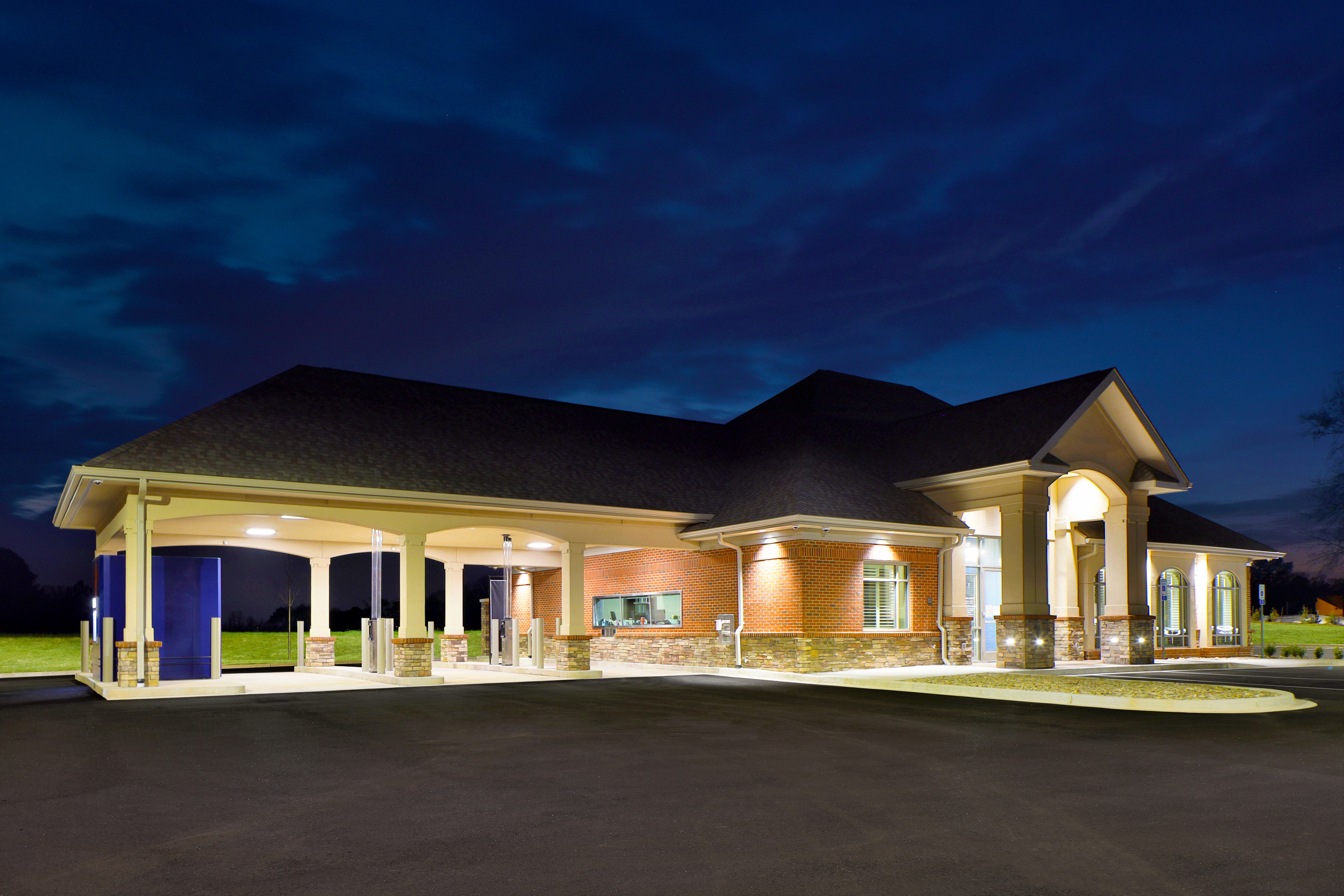 bank branch exterior