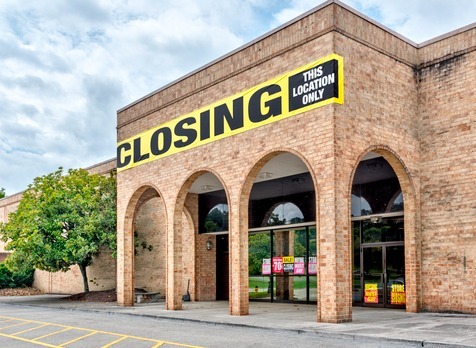retail store closing